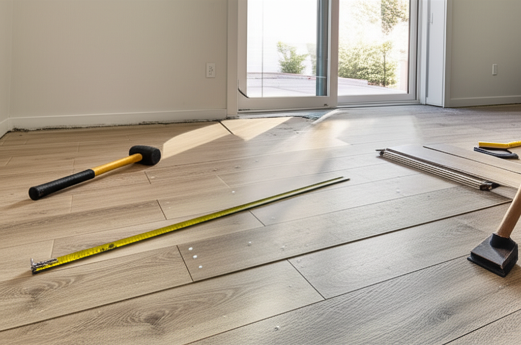 Vinyl Flooring - Professional renovation service